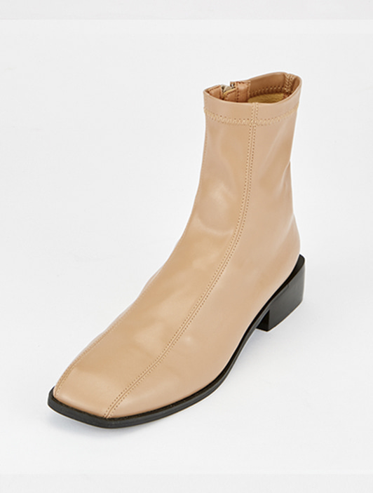 Line Span Boots (Beige)