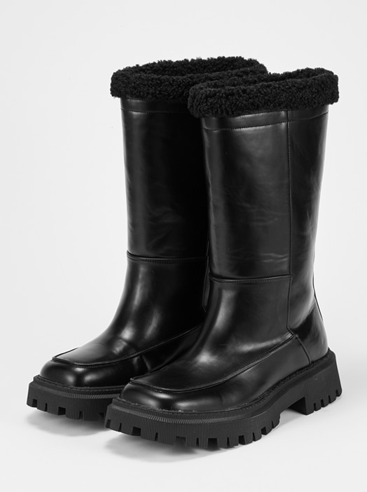 Fleece Boots (Black)