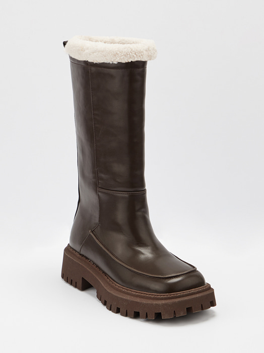 Fleece Boots (Brown)
