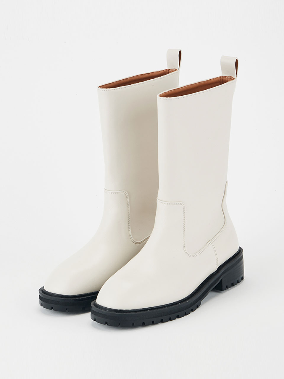 Classic Middle Boots (Ivory)