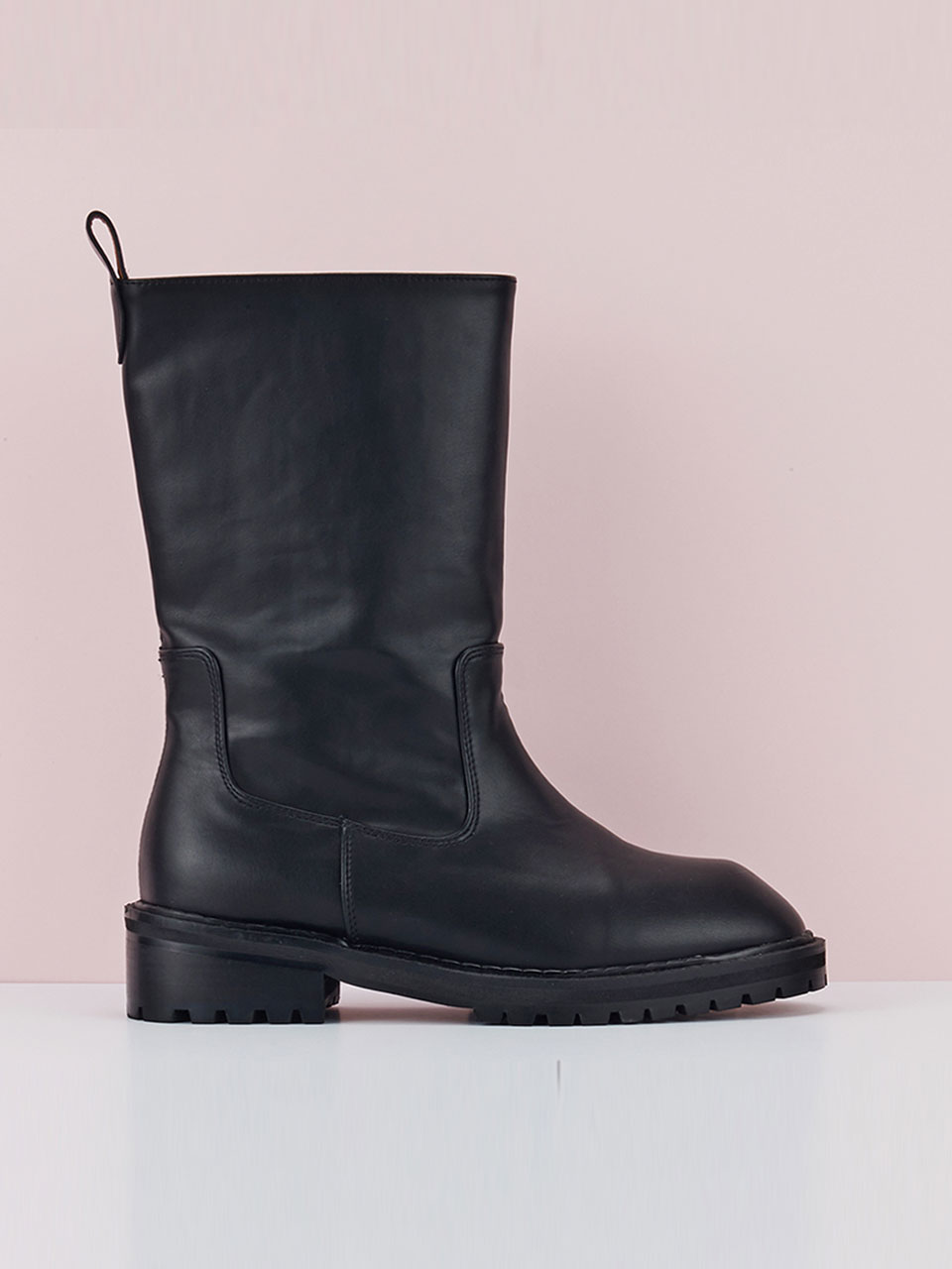Classic Middle Boots (Black)