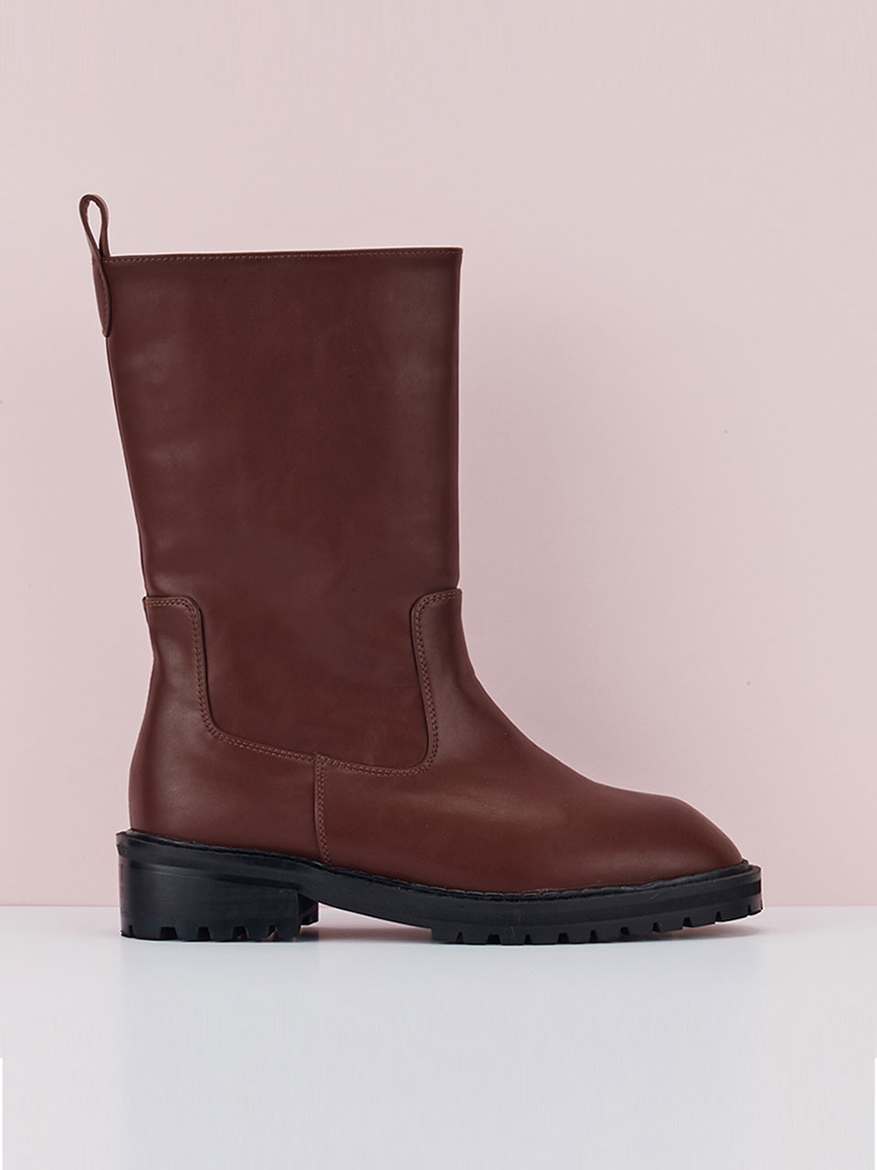 Classic Middle Boots (Brown)