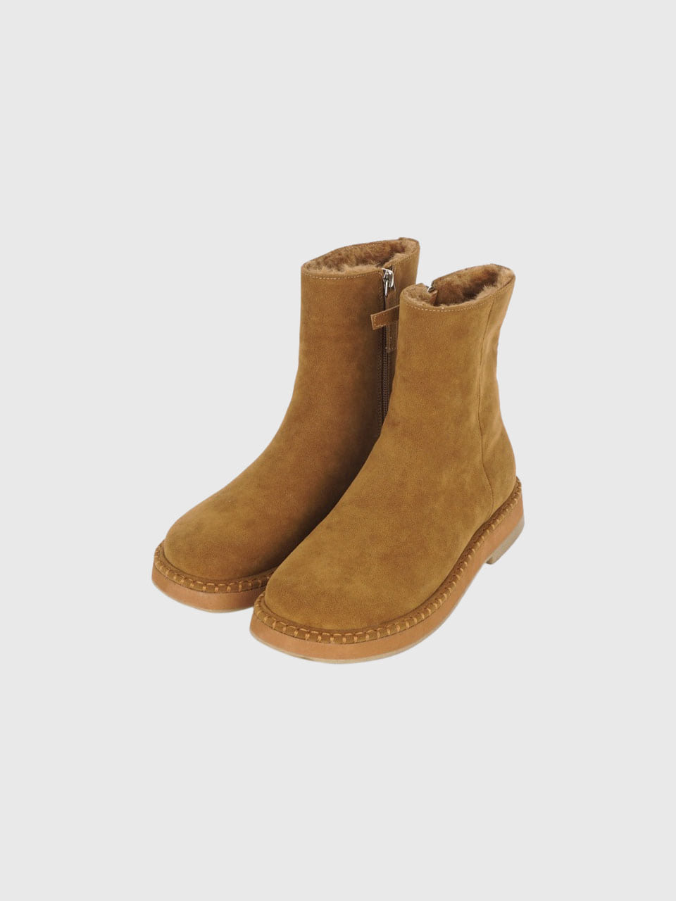 Mogul Ankle Boots (Brown_winter ver.)