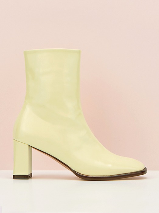 Slimline Ankle Boots (Lemon)