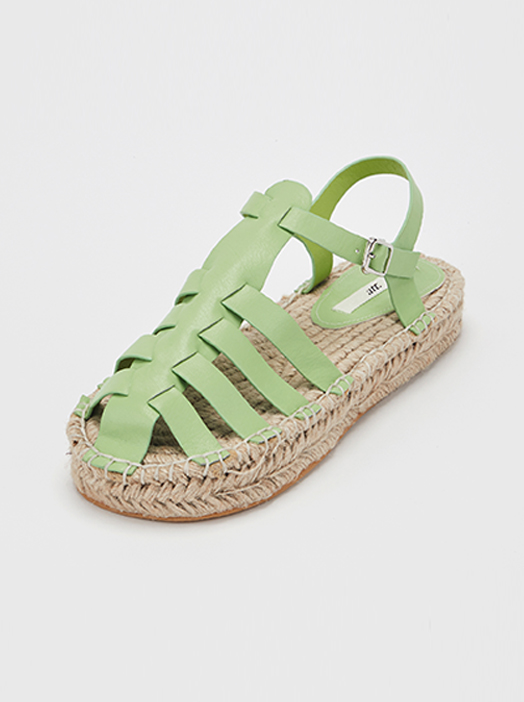 Espadrilles Sandals (Green)