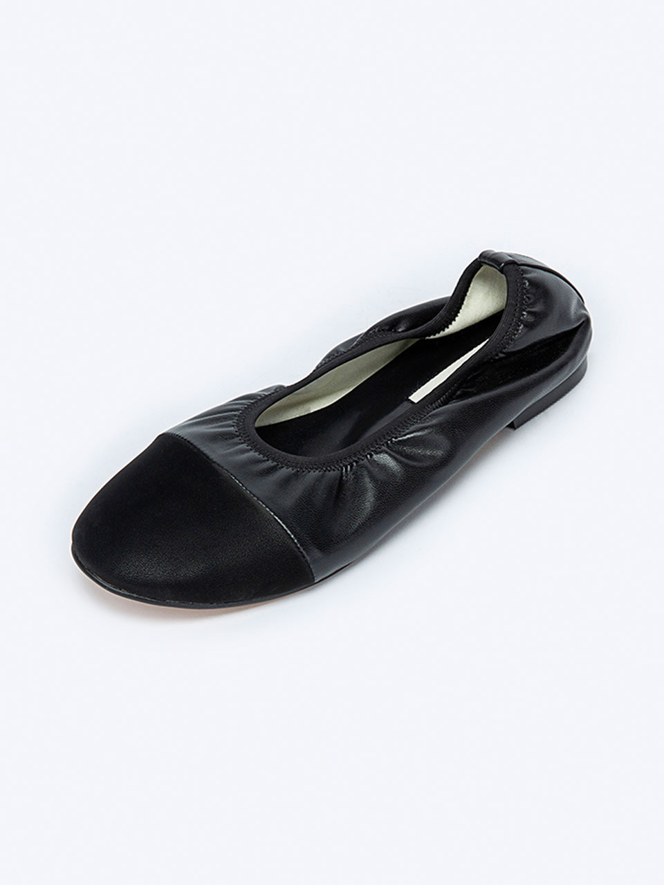Black-Toe Flat (Black)