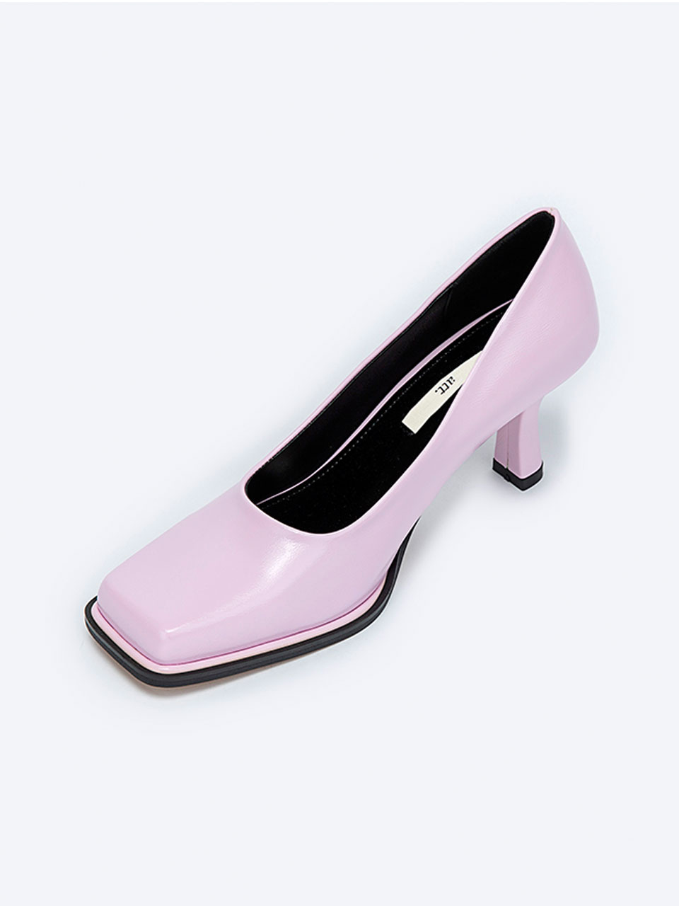 Square Toe Heel (Pink)