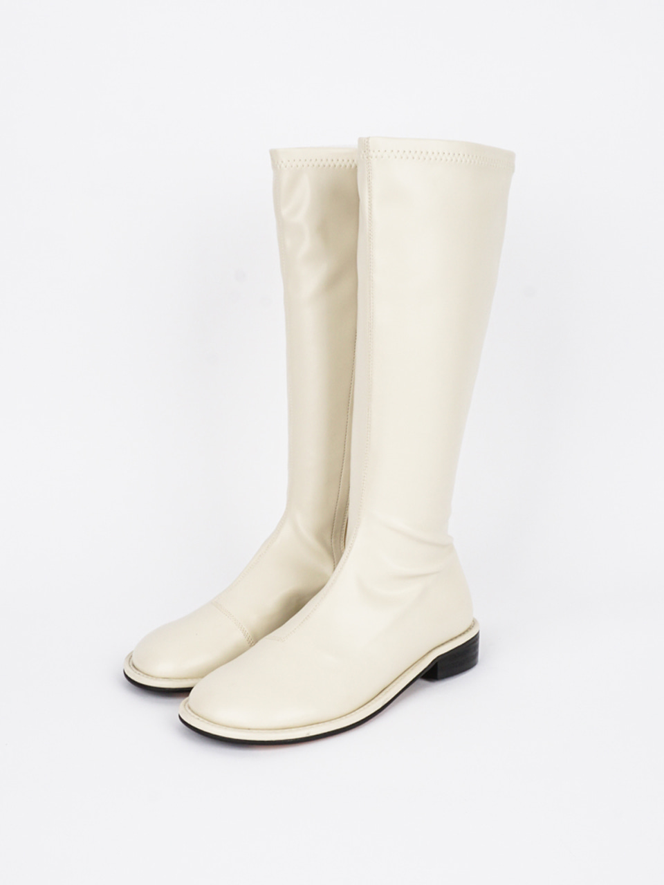 Span long boots (Ivory)