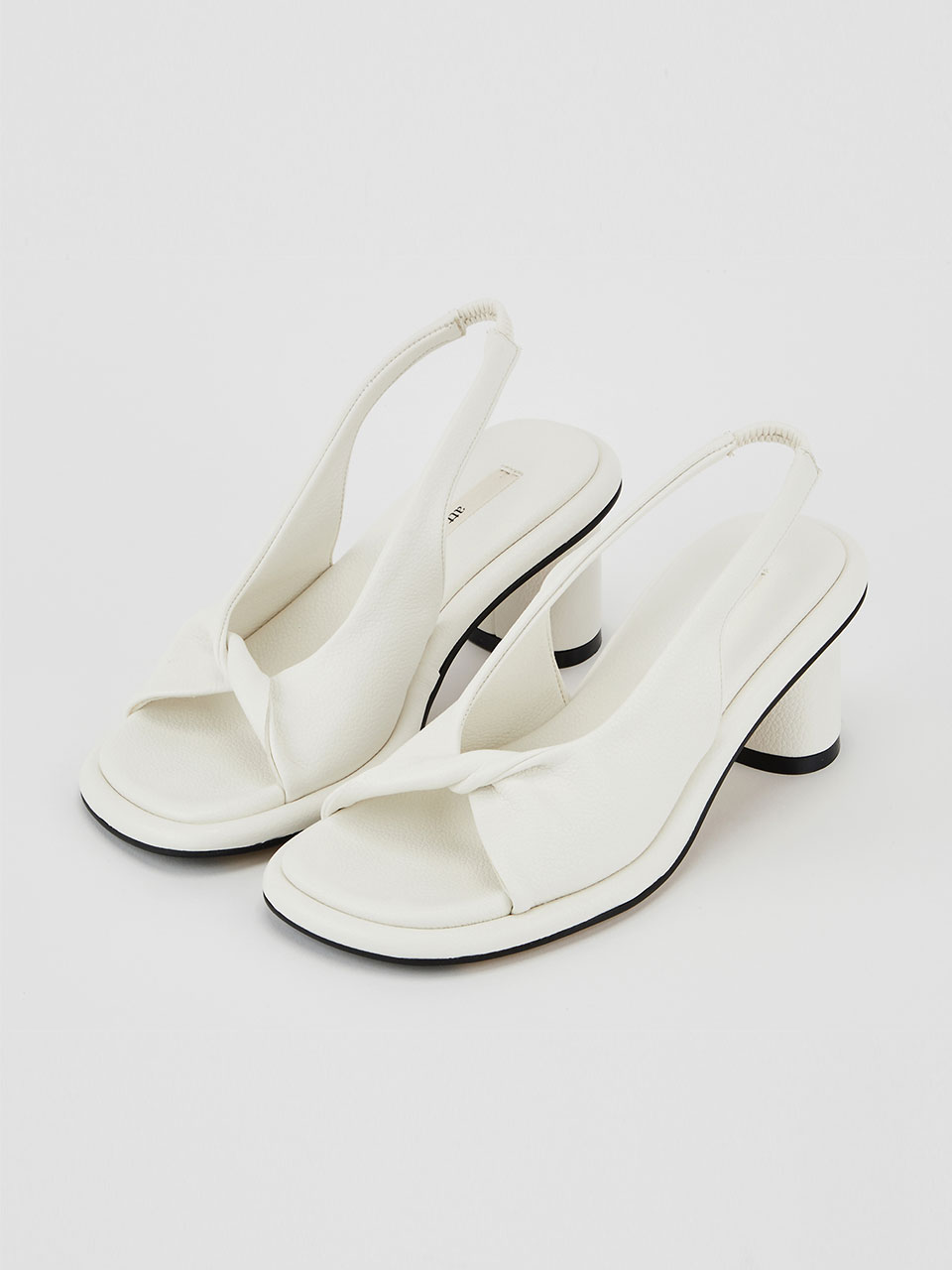 [Clearance] Twist Sandal Heel (White)