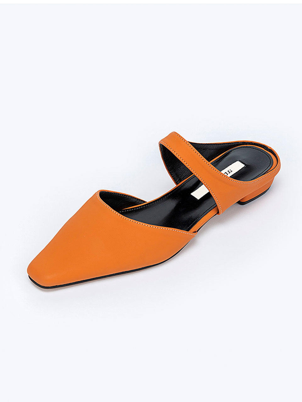 [Clearance] Stiletto Flat (Orange Brown)