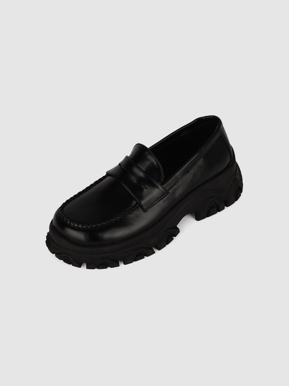 Rough Penny Loafer