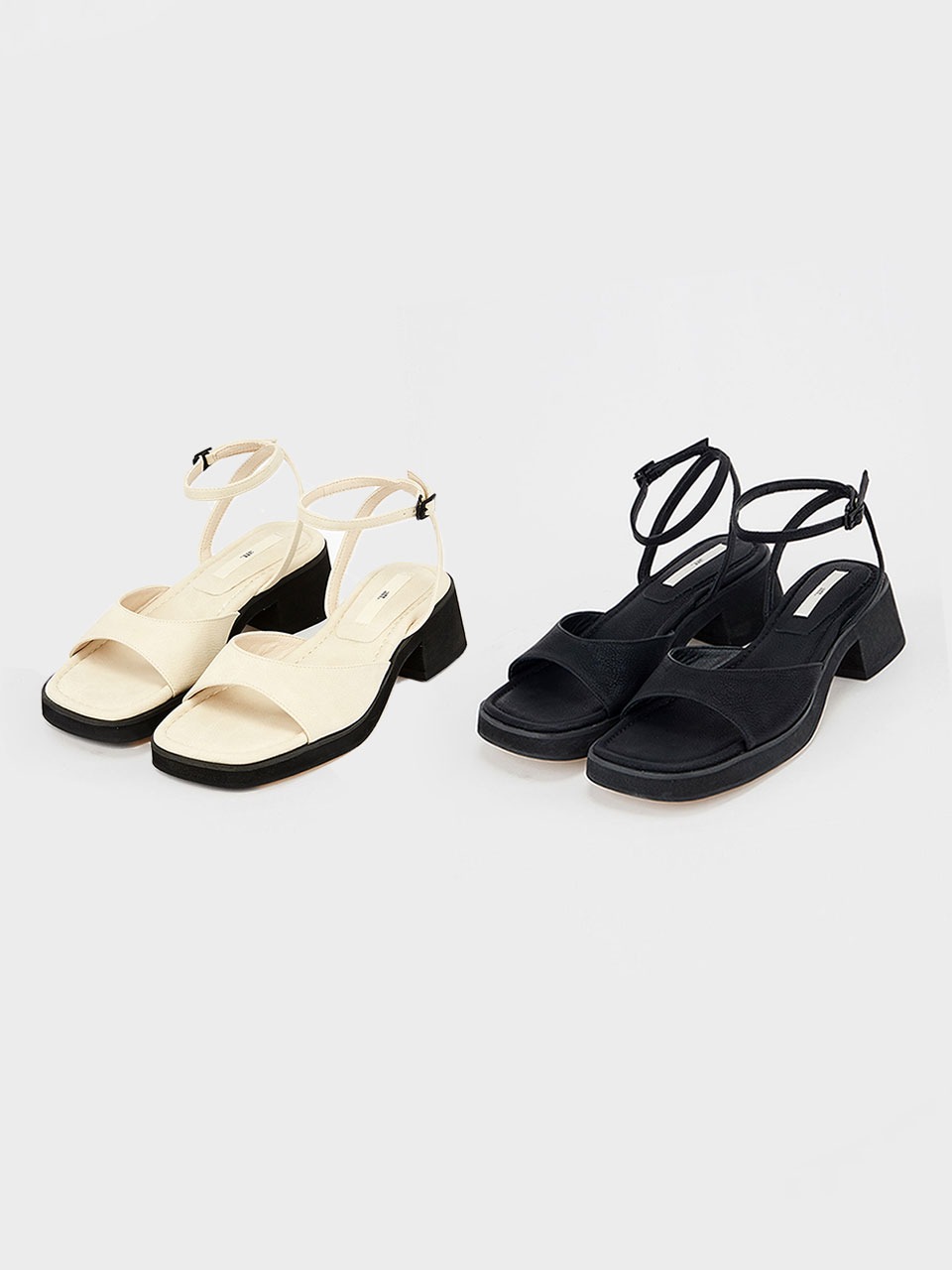 [Clearance] Basic platform sandals (2colors)