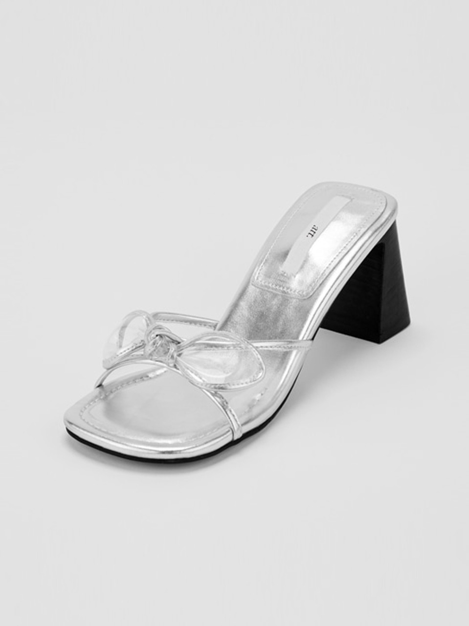 [Clearance] Clear Ribbon Heel (Sliver)