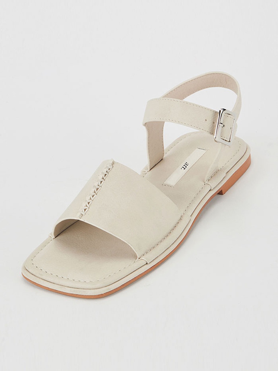 [Clearance] stitch strap sandals (Ivory)