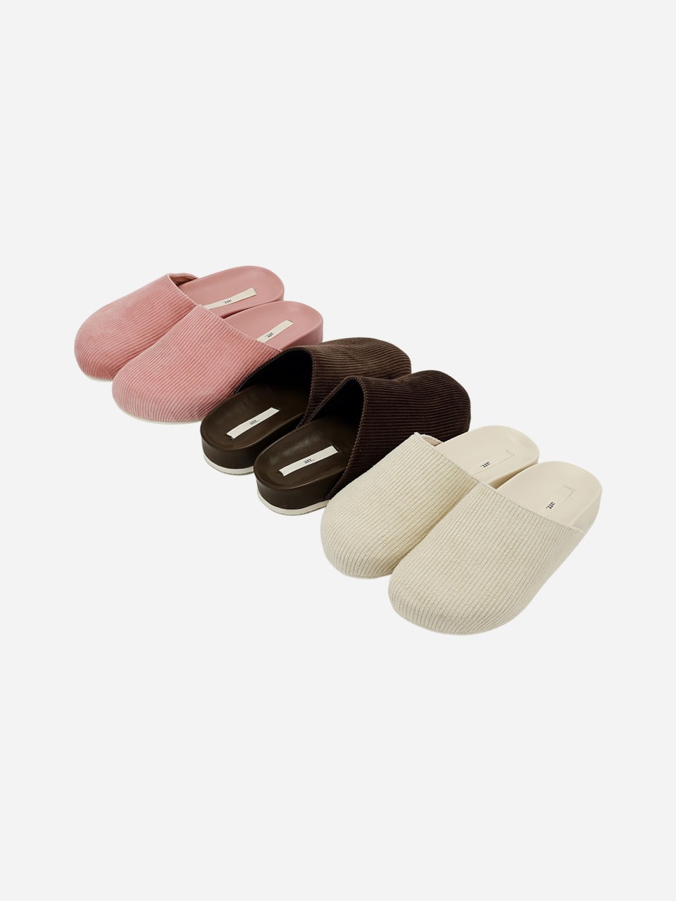 [Clearance] Corduroy slipper (3colors)