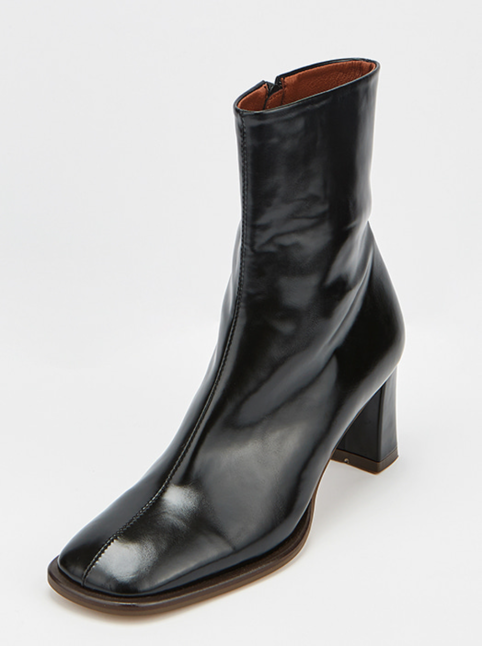 [바로배송][김세정 착용]Slimline Ankle Boots (Black)