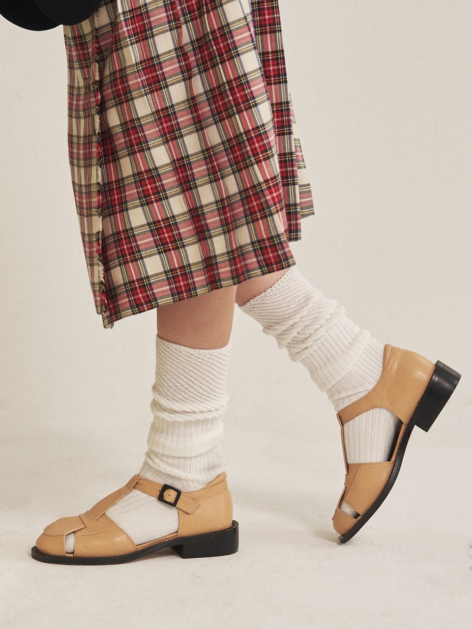[Clearance] T strap sandals (3colors)