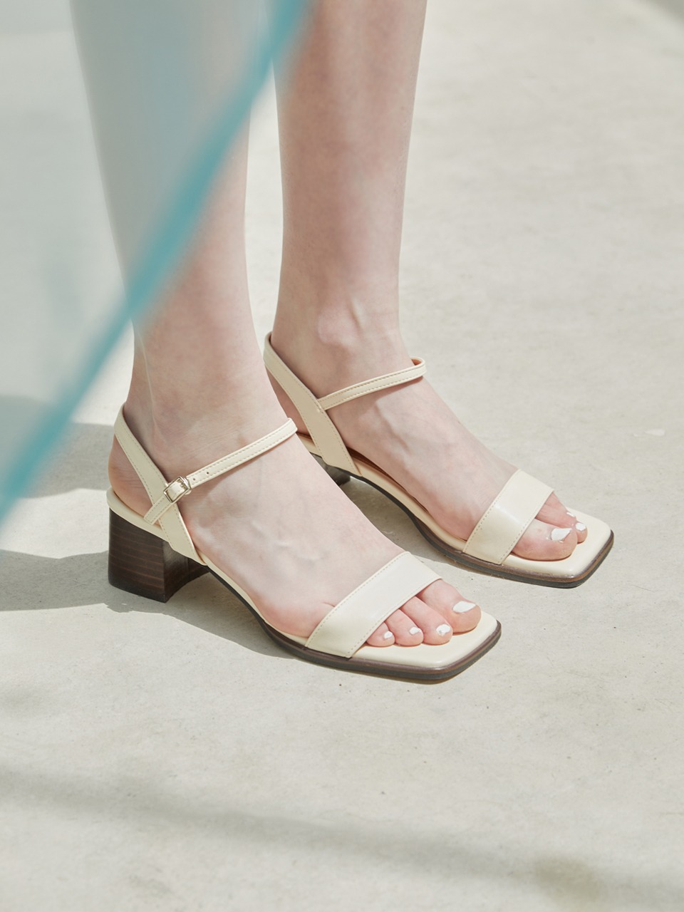 Summer wood heel (3color)