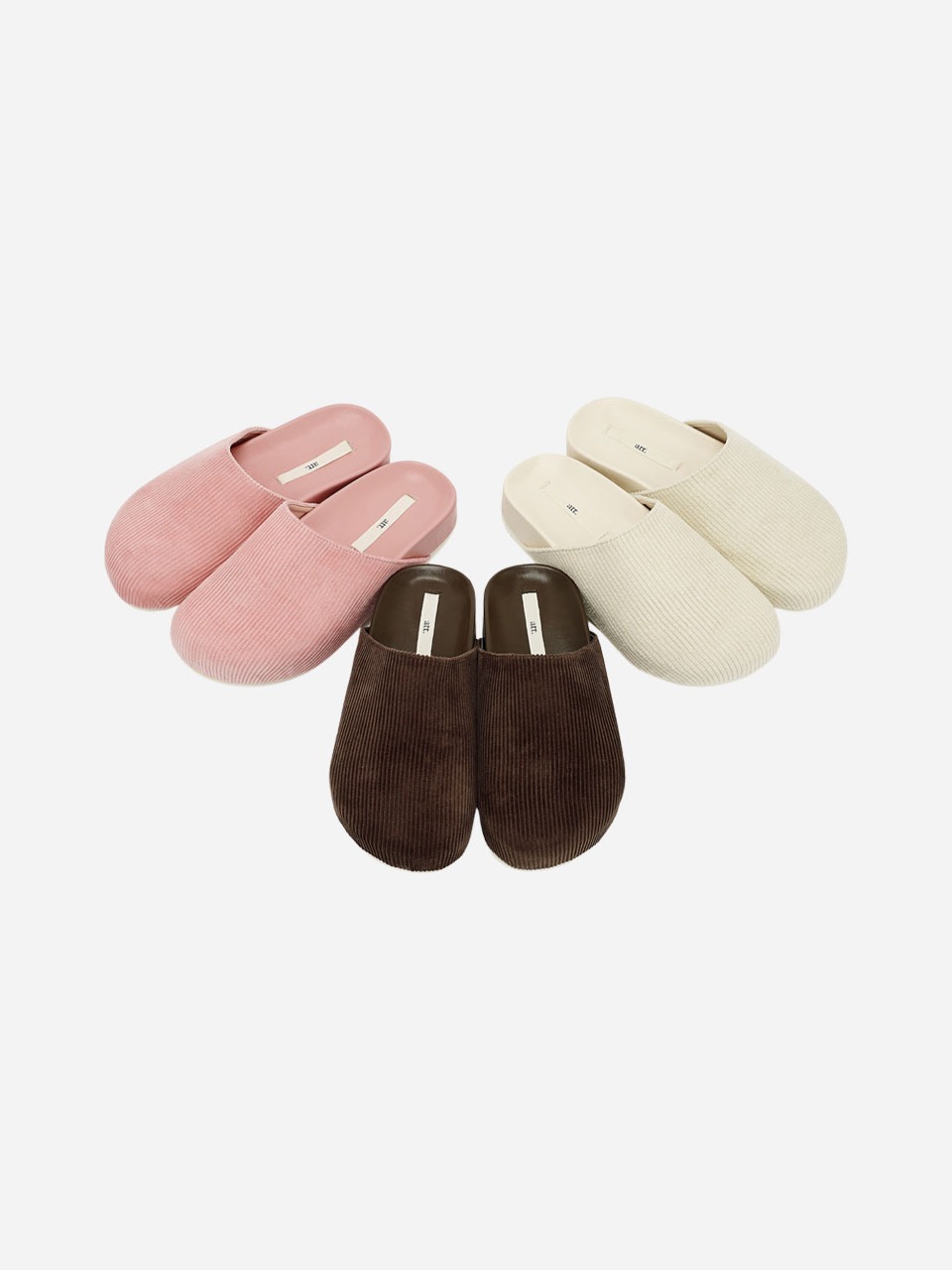 [Clearance] Corduroy slipper (3colors)